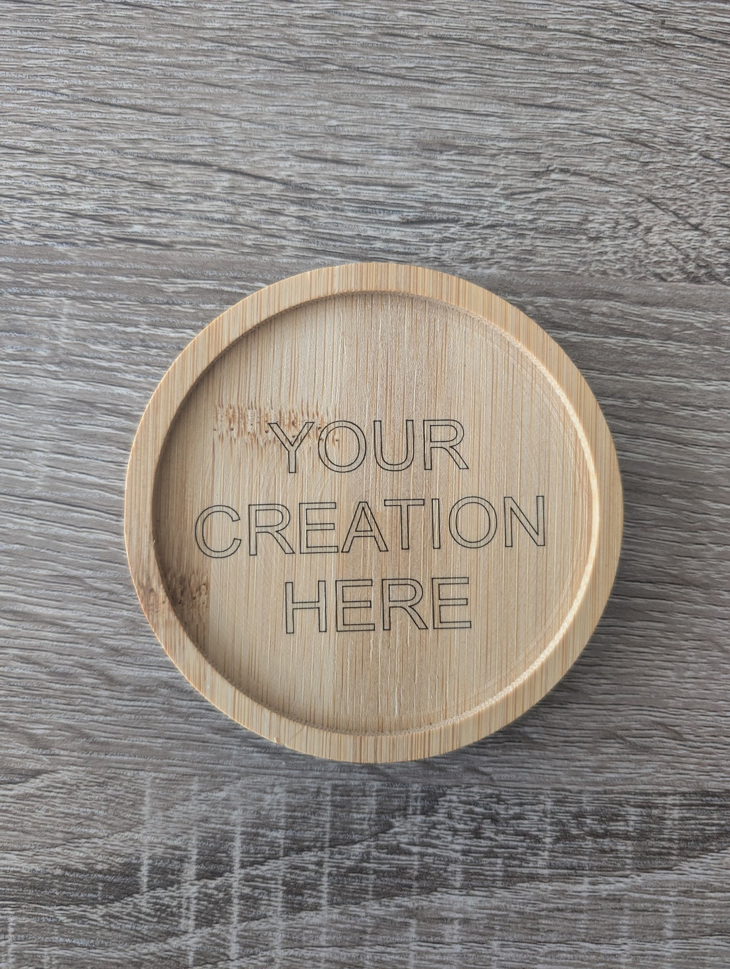 Custom Bamboo Coasters